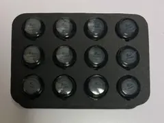 QANBA Gravity KS ボタン 24mm clear black