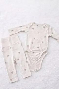 新生児 ロンパース ズボン付き