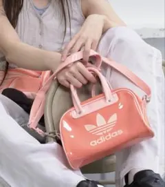 【新品】adidas originals ミニボウリングバッグ ピンク 2WAY