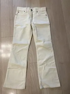 140cm ラルフローレン　コーデュロイパンツ　白