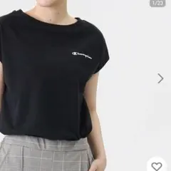 【Champion】Aラインフレンチスリーブ