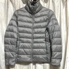 UNIQLO グレー ウルトラライト　ダウンジャケットS