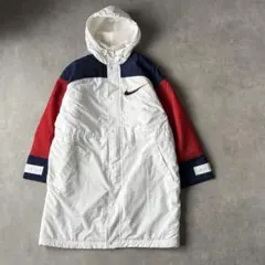 17034 NIKE 90's 刺繍ロゴ 裏ボア ベンチコート