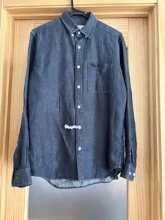 ラコステ　Lacoste ダークブルー 長袖シャツ