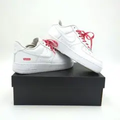 極美品 NIKE ナイキ シュプリーム エアフォース 1 27㎝ 白