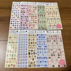 キャンドゥ ちょこっとシール 10枚セットBB