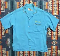 L】フォーサムワン タイダイ ボーリングシャツ レーヨン 100% | Mercari