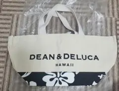 【新品】ディーンアンドデルーカ　ハイビスカス柄トートSサイズ　ハワイ限定