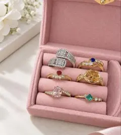 ファッションリング 指輪 6点セット 묶음 판매