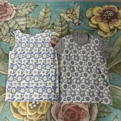 花柄コレクションレースプラダ 2点セット