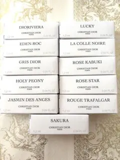 Dior メゾンクリスチャンディオール香水セット 1.2ml