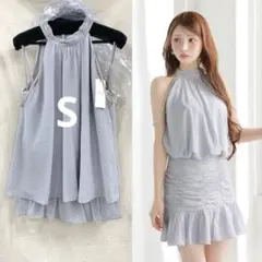 ブルー　3392 ディア　ローブドフルールグロッシー　　ブリエ　キャバドレス