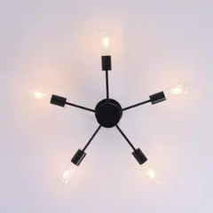 【M2116-63-40】ペンダントライト　5灯 北欧風 アンティーク