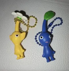 青ピクミン,黄ピクミン キーホルダー ストラップ