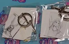 ヒロアカ 原画展 アクリルキーホルダー オールマイト　お茶子