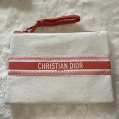 【ノベルティ】Christian Dior パイル地 ポーチのサムネイル