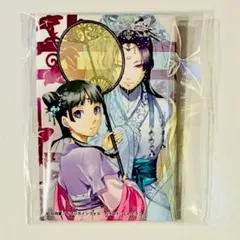 壬氏&猫猫②　3巻　スクエア缶バッジ　原作小説カフェ　薬屋のひとりごと