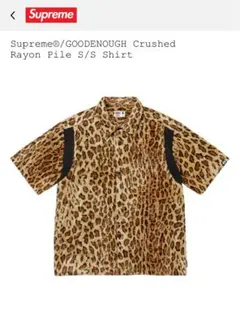 supreme レオパード ロンT シュプリーム レオパード ロンT 長袖 Mサイズ ヒョウ柄 2023AW