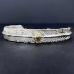 ARIZONA FREEDOM K18 太陽神 シルバー フェザー バングル