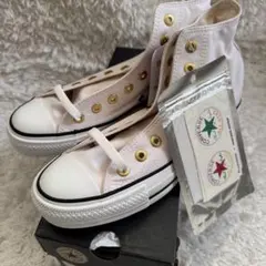 コンバース スニーカー オールスター ウェアラブルステッカー ハイカット ピンク