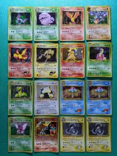 ポケモンカード 旧裏キラ16枚 まとめ売りのサムネイル