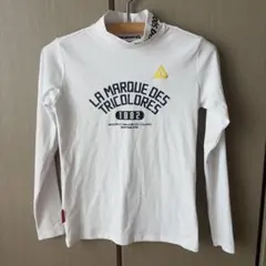 ルコックゴルフ レディース 長袖 モックネックシャツ Sサイズ