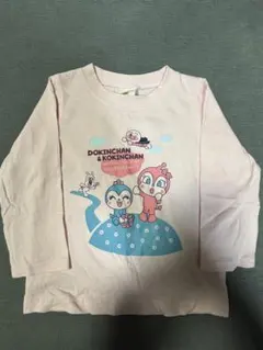【新品、未使用】ドキンちゃん・コキンちゃん 長袖Tシャツ 90サイズ ピンク
