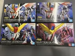 RG ガンプラ 4種セット ガンダムSEED SEED DESTINY