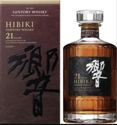 新品響 21年 ウイスキー 700ml 箱入り2本セット。のサムネイル
