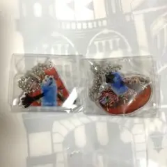 パペットスンスン　アクリルキーチェーン　スンスン　ドーナツ　いちご　2個セット