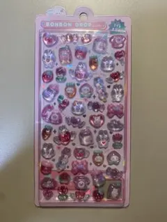 【国内正規品】ボンボンドロップシール　ももいろボンボン　うさぎ
