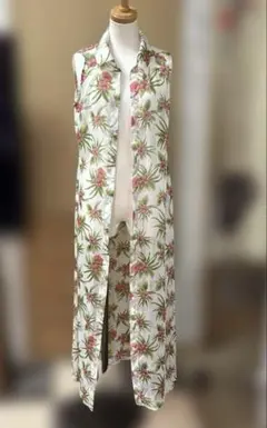 CECIL McBEE⭐︎花柄ノースリーブロングワンピース