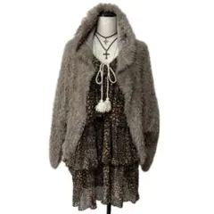 フェアリーグランジ　森ガール　ナチュラルガーリー　カーディガン　平成レトロ　00