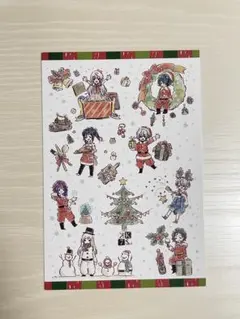 ダンガロンパ クリアファイル クリスマス グラフアート ニューダンガンロンパV3 グラフアートデザイン A4クリアファイル 猫ver クリアファイル