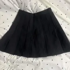 SHEIN プリーツスカート 黒