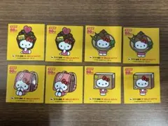 ヤマト運輸×ハローキティ 50周年コラボステッカー 8枚セット