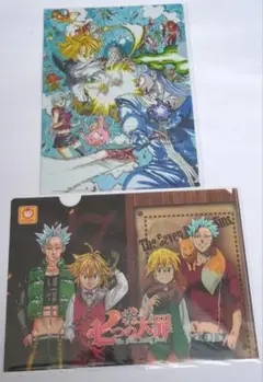 七つの大罪 A4クリアファイル２枚セット