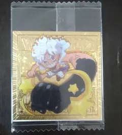 にふぉるめーしょんワンピース大海賊シールウエハースゴールドパラレルルフィ裏ボニー