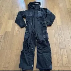美品！ スノーボードウェア スキーウェア つなぎ 黒 レディース S X-NIX