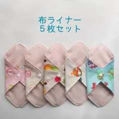 122.布ライナー５枚セット（布ナプキン）