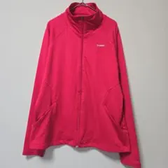 古着 リーボック トラックジャケット ピンク L 吸汗速乾 PLAYDRY