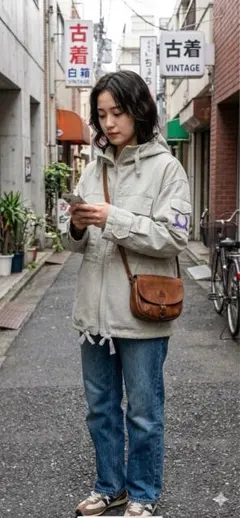 PERSON'S アウター グレー L 【未使用に近い】のサムネイル