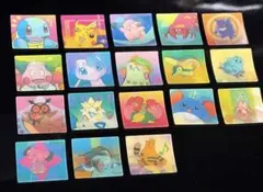 【絶版レア】明治 ポケモンズームアップシール16種類セット【価格相談◯】 絶版レア】明治 ポケモンズームアップシール18種類セット【価格相談