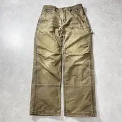 TETE HOMME ペインターパンツ XL ワイドシルエット カーキ コットンのサムネイル