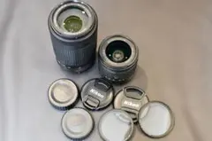 ニコン AF-P DX NIKKOR レンズ 18-55mm 70-300mm