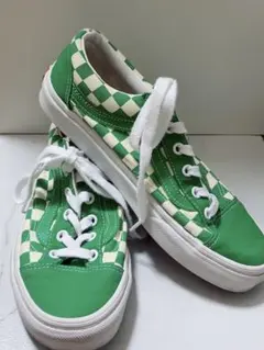 vansスニーカーStyle 36緑　汚れほぼなし　グリーン　箱ありのサムネイル