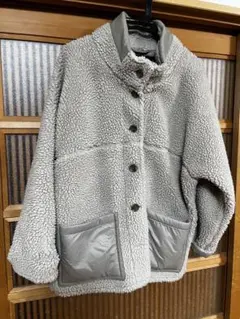 relume ボアジャケット グレー