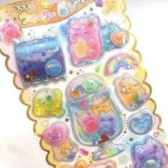 【正規品】キラキラウォーターinシール ぷっくり