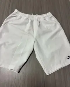 ヨネックス バドミントン ハーフパンツ ホワイト