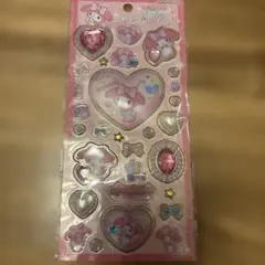 サンリオ　キラキラジュエルシール　マイメロディ
